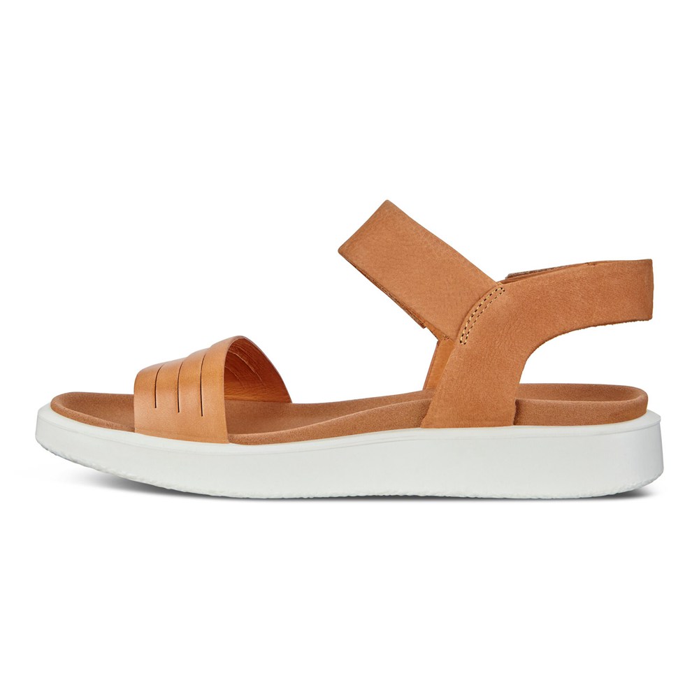 Sandalias Mujer - ECCO Flowt Flat - Marrom - TCU247839